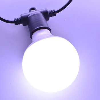 D80mm 24VDC UCS1903/WS2811 del pixel del LED globo de Luz con 270 Grados;IP67;RGB direccionable a todo color,1.44 W/PC,20pcs/string