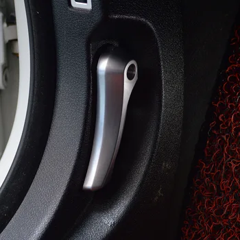 Coche Estilo Campana de Galvanoplastia Interruptor de la Cubierta de la Manija de la Decoración de ajuste Para BMW E60 F10 F15 F16 F48 Interior Accesorios