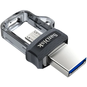 SanDisk USB OTG Unidad Flash de 32 gb 16 GB USB 3.0 Dual Mini pendrive de 128 gb 64 GB Pendrive para PC y los teléfonos Android