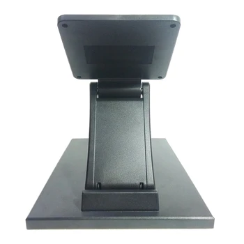 VESA Soporte del Monitor del Soporte de 75mm 100mm de Escritorio Base de Metal Plegable LCD de pc de Metal Plegable Plano Vertical Vertical Portátil