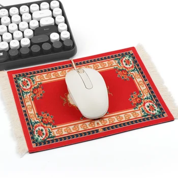 Mousepad de la Alfombra persa Estilo de alfombra de Goma antideslizante Durable Impresión de PC Rectángulo Gaming Mouse Pad Tablet pc de la Oficina Portátil