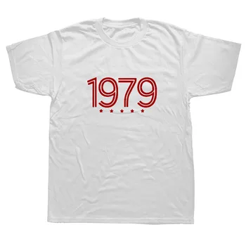 40 de Regalo de Cumpleaños de 1979 Edad Perfectamente Camiseta de los Hombres de Moda Camiseta de Algodón de Manga Corta T-shirt Hombres Ropa