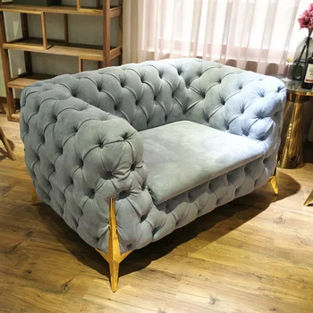 2020 de diseño de lujo populares en casa el amor sofá con patas de acero inoxidable #CE-8898
