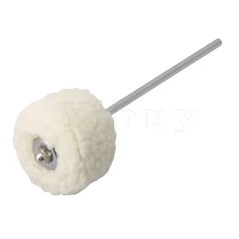 Yibuy 19.4x0.6 cm de Eje de Acero Inoxidable Bajo el bombo de la Maza Sentía Pedal Batidor de Cabeza para la Percusión del Tambor de Martillo