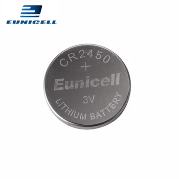 20pcs=4 Tarjetas de Eunicell 350mAh CR2450 CR 2450 ECR2450 KCR2450 5029LC LM2450 botón de la célula de batería de tipo botón de 3V de litio Pilas de reloj