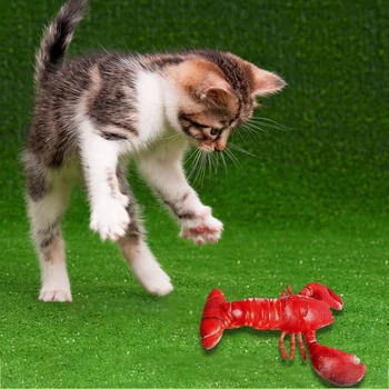 Electrónica Gato de Juguete de Carga USB de Simulación de Pescado Juguetes Para Perro Gato Masticar Jugando a Morder los Suministros de Dropshiping #15