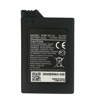 1200mAh 3.6 V Batería para Sony PSP2000 PSP3000 PSP 2000 PSP 3000 Gamepad de PlayStation Portátil con Baterías Recargables