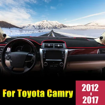 Para Toyota Camry XV50 XV70 2012 y 2016 2017 2018 2019 2020 Salpicadero del Coche Cubierta de la Estera de Evitar la Luz Almohadillas Interiores Accesorios