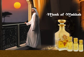 Negro Ciervo Almizclero Tahara Attar Oud ORIENTAL de ARABIA ALMIZCLE de la MECA Attar Perfume de Ámbar de Petróleo de Arabia Fragancia Sin Alcohol