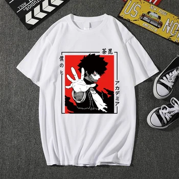 2020 Mi Héroe de la Academia Camiseta de Boku No Hero Academia de Anime Kawaii Dabi T-shirt Graphic Tops Camisetas Masculino, Unisex