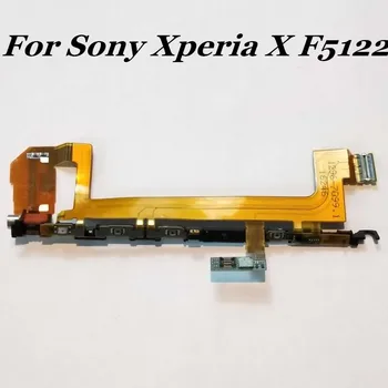 Original Para Sony Xperia X F5122 DE encendido/APAGADO Botón de Volumen Interruptor Vibrador tecla de la cámara cable Flex de Repuesto pare partes