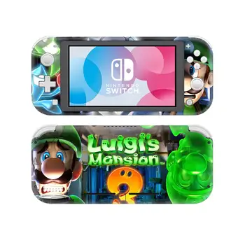 Luigi's Mansion 3 NintendoSwitch de la Piel etiqueta Engomada de la Calcomanía de la Cubierta De Interruptor de Nintendo Lite Protector Diferentes Interruptor de Lite de la etiqueta Engomada de la Piel