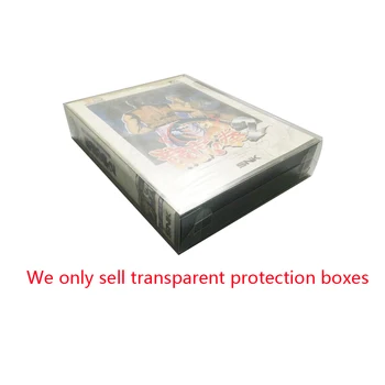 10pcs juego Transparente de la colección de la caja de almacenamiento de SNK casa de la máquina de NEOGEO aes