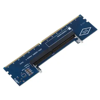 Profesional Portátil DDR4 SO-DIMM para Escritorio DIMM de Memoria RAM Conector de Adaptador de Escritorio de la PC Tarjetas de Memoria de Adaptador Convertidor
