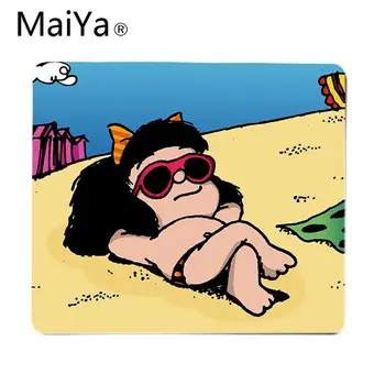 Maiya de Calidad Superior de la Historieta Mafalda Gran cojín de Ratón de Ordenador PC mat Envío Libre de Gran Cojín de Ratón de los Teclados de Mat