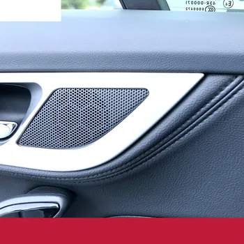 Para el Peugeot 508 2011-2017 Interiol la Manija de la Puerta Cubierta de la Moldura de la Puerta Interior de la Ventana Levante la Cubierta del Interruptor de los Accesorios del Coche 4pcs