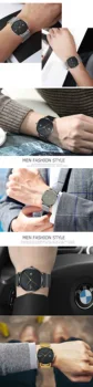 SWATCHTIME de la Venta Caliente de la Moda Minimalista Reloj de Alta Calidad de 40 mm Relojes Esfera Única de Diseño de Movimiento de Japón de los Hombres reloj de Pulsera