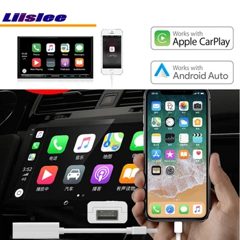 Android Auto Estéreos en tiempo Real Para iOS de Apple USB CarPlay iPhone, Andriod Auto GPS Sistema de Navegación Navi