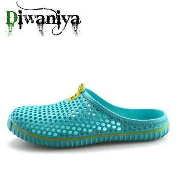 2020 de la Venta Caliente de Lujo de la Marca Zuecos Sandalias de las Mujeres Crocse de Zapatos de Cocodrilo de EVA Ligera Sandles Colorido Unisex Zapatos de Playa de Verano