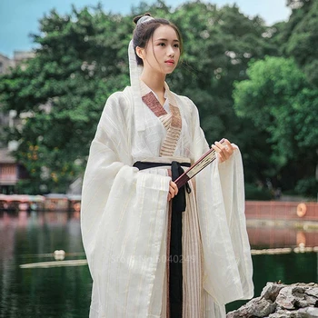 Chino Tradicional Ropa Antigua Princesa Folklóricos Danza Traje para las Mujeres, las Niñas Rendimiento Vestido de Hanfu Ropa de la Dinastía Qing, el Conjunto de