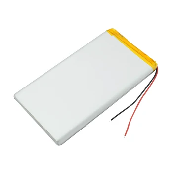 2Pcs batería Recargable Batería LIPO 3.7 V 8873130 Modelo de Polímero de Litio de la Batteria de Reemplazo de 10000 mah de Li-ion de la Célula Para la Tableta de GPS del DVD