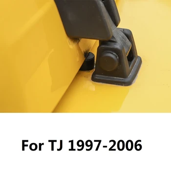 Coche de Motor de la Campana de la Almohadilla de Goma para Jeep Wrangler TJ 1997-2006 de los Accesorios del Coche