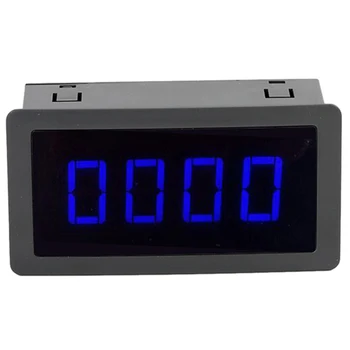 ABSF 4 Digital LED Azul Tacómetro RPM el Medidor de Velocidad+Sala de Interruptor de Proximidad Sensor NPN