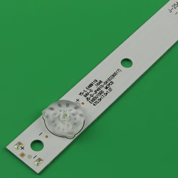 Retroiluminación LED Tiras para Lehua 49AX3000 la Luz de la Barra de JS-D-JP4910-041EC(60517) E49DU1000