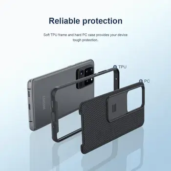 Para Samsung Galaxy S20/S20 Plus/S20 Ultra A51 A71 Caso,NILLKIN Cámara de Protección de la Diapositiva Proteger la Cubierta LensProtection Caso de S20