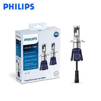 Philips LED H4 H7 9003 Ultinon Esencial del Coche LED Hi/lo Haz 6000K Luz Blanca Brillante Auto Faros H8 H11 H16 9005 HB3 9006 HB4