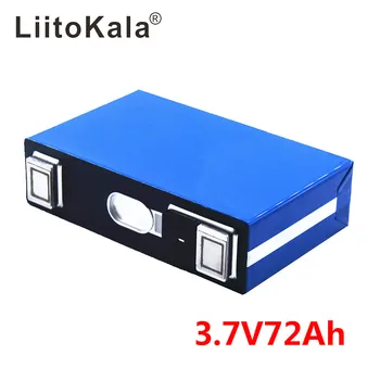 LiitoKala 3.7 v 72Ah de alta capacidad de batería de Litio de 12v 24v 36v 48v DIY paquete de la batería eléctrica de la bici del coche scooter