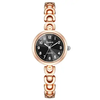 Sencillo Digital De Las Mujeres De La Moda De Los Relojes De Lujo De Oro Rosa De Metal De Las Señoras Reloj De Pulsera Elegante Mujer Pequeña, Reloj De Horloges Vrouwen