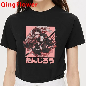 El demonio de la Culpa de Anime de Camiseta de los Hombres Demon Slayer Harajuku T-shirt de Moda Funy de dibujos animados Kimetsu No Yaiba la Camiseta de la parte Superior de Moda de Camisetas Masculinas