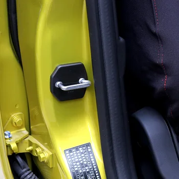 ABS de Acero Inoxidable Cerradura de Puerta de la Cubierta Protectora Para el Nuevo Ford Focus 2009 10 11 12 13 14 15 16 1017AA223