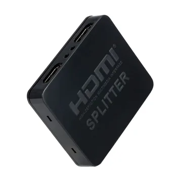 Hdmi Splitter 1 en 2 1080p 4K 1x2 HDCP Stripper 3D Divisor de Potencia Amplificador de Señal 4K HDMI Splitter Para HDTV DVD PS3 Xbox