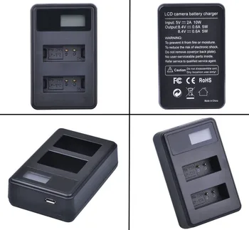 De la batería (2-Pack) + Cargador Para Sony NP-BX1, NP-BX 1, NPBX1, NP-BX1/M8 Recargable Lithum Ion X Tipo de