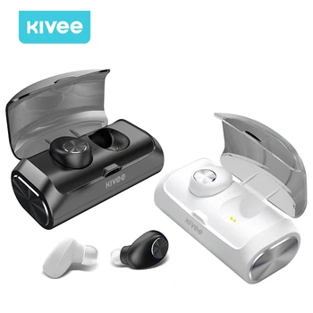 Kivee TW03 Auriculares Inalámbricos TWS Bluetooth 5.0 Con Micrófono Deportes Auriculares auriculares 2600mAh de la Batería tiempo en espera Largo Auriculares