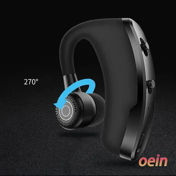 V9 auriculares manos libres Negocio Bluetooth Auriculares Con Micrófono Auricular Inalámbrico con Bluetooth Para la Unidad de Reducción de Ruido