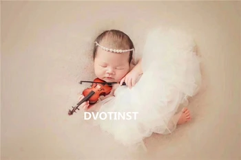 Dvotinst Recién nacido la Fotografía Props instrumento Musical para Bebe Fotografia de Estudio sesión de fotos de los instrumentos de la Foto Prop Accesorios