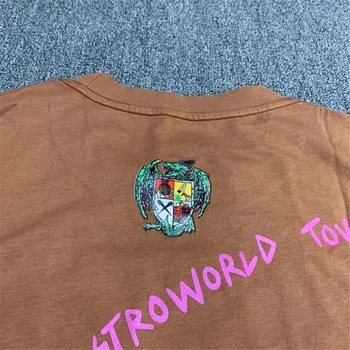 2020ss Travis Scott Cactus Jack Sheck Wes Mudboy Camiseta de las Mujeres de los Hombres de Calidad Superior de Astroworld T Camisa Mens Camisetas