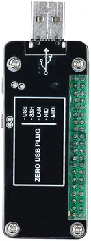IUniker Dongle USB de Expansión de Ruptura Módulo de Kit para Raspberry Pi Cero/W， Tanto en la parte Delantera y la Espalda, de Lado Puede Ser Insertado