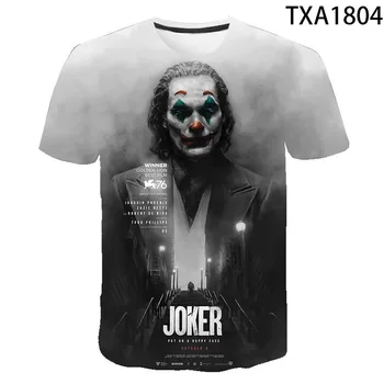 2020 Verano Nueva Joker 2 3D camisetas de Niño Niña Niños de la Moda Streetwear Hombres, Mujeres y Niños Impreso T-shirt Cool Tops Camiseta