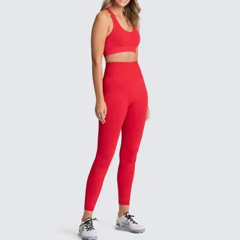 2PCS la Mujer Perfecta Conjunto de Yoga ropa Deportiva Sports Bra+Leggings de Fitness Cintura Alta Pantalones de Yoga Gimnasio Corriendo Ejercicio de la Ropa de Atletismo