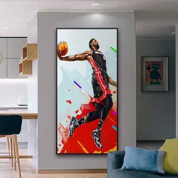 Clásico de Baloncesto de la supre estrella de cuadros Modernos de Kobe Bryant impresión en Lienzo de arte de la Pared de la Pintura para la Sala de estar diseños de Decoración para el Hogar
