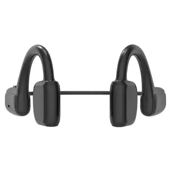 Auriculares Inalámbricos de Conducción Ósea Bluetooth 5.0 Auriculares Sweatproof Estéreo de Auriculares de Manos libres Para el Senderismo Ciclismo Running
