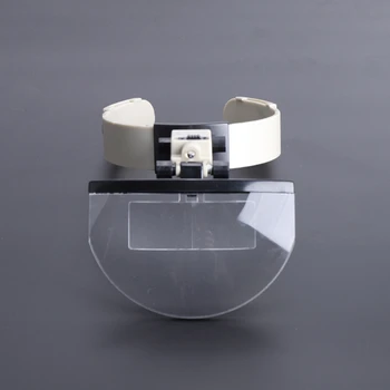 1pc 2.5 X 3.5 X 4.50 X 5.5 X Lente Diadema Ajustable Lupa con LED Lupa Relojero gafas de Reparación de la Lectura