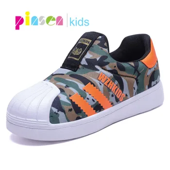 PINSEN 2020 Primavera Nuevos Niños Zapatos Niños Zapatillas de deporte de las Niñas de Malla Zapatos de Niños de la Moda de Luz de Deporte Casual Zapatillas Para Chicos