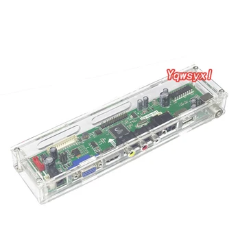 Yqwsyxl para LED/LCD de la junta de Control de Acrílico transparente de la funda protectora de la caja para V29 V56 V53 V59 SKR 8503 señal Analógica del controlador