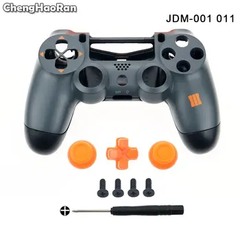 ChengHaoRan Vivienda Shell Thumbsticks Tapa del Dapd Para el DualShock 4 de PlayStation 4 PS4 V1 JDM-001 011 Controlador Caso de los Tornillos de la Tapa