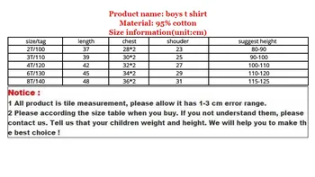 Verano de 2020 Niños Camisetas de Algodón Tops de Niños de dibujos animados de T-shirt Para Niñas y Niños de la Blusa de la Escuela de Niño ropa de Abrigo para Bebé Tees 2-8years